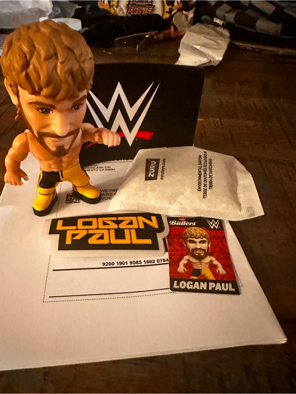 Logan Paul ZURU Ballers action Figure.